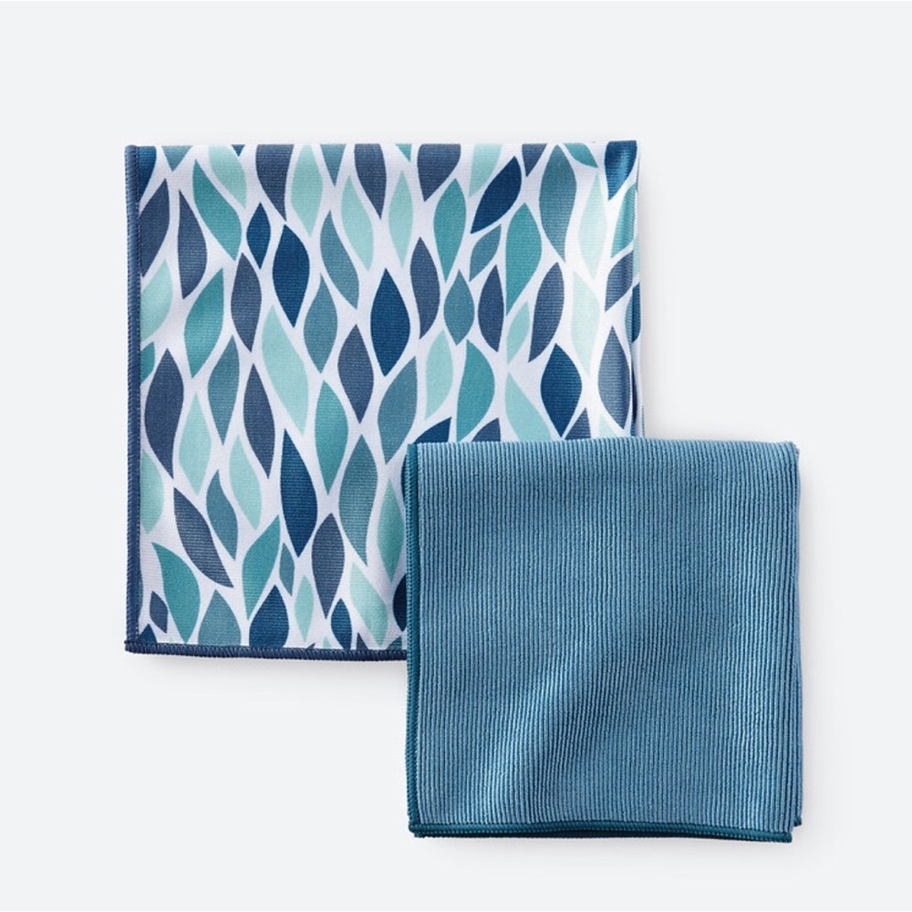 Norwex Basic Package- Teal leaves pattern